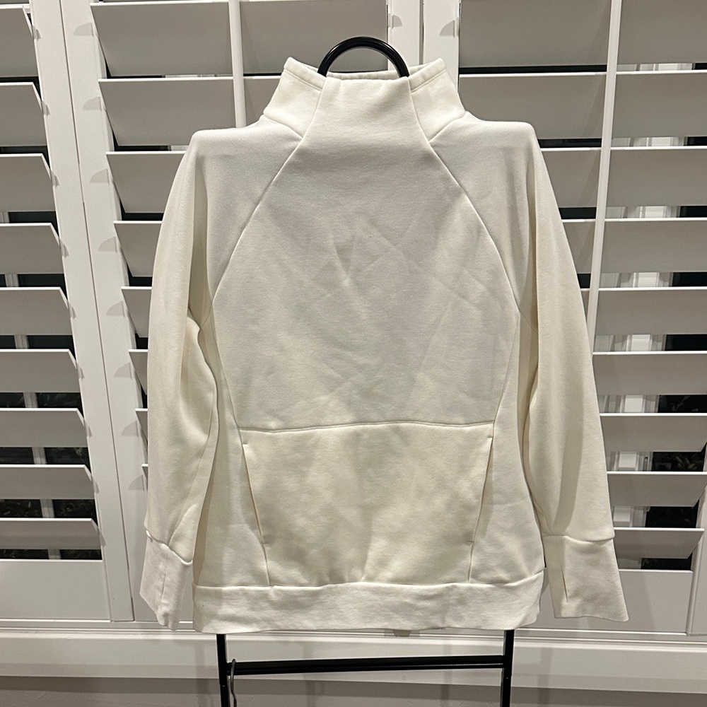 Fabletics Cream Turtleneck Sweater
